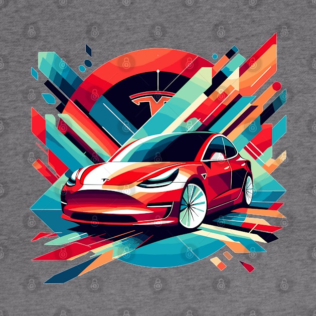 Tesla Model 3 by Vehicles-Art